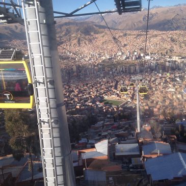 La Paz vue du téléphérique